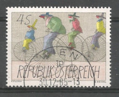 Austria - Oostenrijk 1985   Modern Art Bicycles Y.T. 1658  (0) - Gebruikt