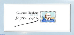 France 2021 Gustave Flaubert, Special S/s, Mint NH, Art - Authors - Nuevos