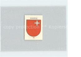 11667196 Schwyz Briefmarke Wappen Kaffee Hag Schwyz - Altri & Non Classificati