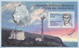 French Antarctic Territory 2022 Bénédicte Ardouin S/s, Mint NH, Science - Physicians - Nuevos