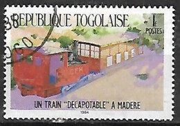 1984 Togo Transporte Trenes 1v. - Trenes