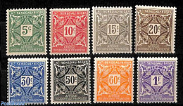 Mali 1915 Haute Senegal-Niger, Postage Due 8v, Unused (hinged) - Mali (1959-...)