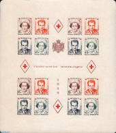 Monaco 1949 Red Cross S/s, Imperforated, Unused (hinged), Health - Red Cross - Ongebruikt