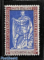 Italy 1928 20c, Perf. 14, Stamp Out Of Set, Unused (hinged) - Otros & Sin Clasificación