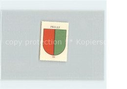 11667179 Prilly Briefmarke Wappen Kaffee Hag Prilly - Other & Unclassified