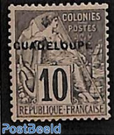 Guadeloupe 1891 10c, Stamp Out Of Set, Unused (hinged) - Unused Stamps