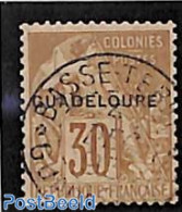 Guadeloupe 1891 30c, Used, Used Stamps - Oblitérés