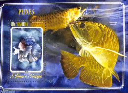 Sao Tome/Principe 2014 Fish S/s, Mint NH, Nature - Fish - Fische