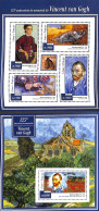 Sao Tome/Principe 2015 Vincent Van Gogh 2 S/s, Mint NH, Art - Modern Art (1850-present) - Paintings - Vincent Van Gogh - Sao Tome And Principe
