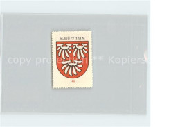 11667154 Schuepfheim Briefmarke Wappen Kaffee Hag Schuepfheim - Autres & Non Classés