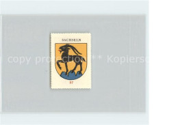 11667152 Sachseln OW Briefmarke Wappen Kaffee Hag Sachseln - Altri & Non Classificati