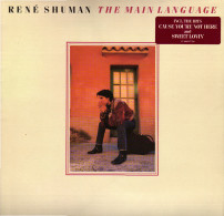 * LP *  RENÉ SHUMAN - THE MAIN LANGUAGE (Europe 1988 EX-) - Disco, Pop