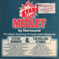 * LP *  STARS ON 45 - STARS MEDLEY (40 Tracks Made Famous By Stevie Wonder & The Rolling Stones.) - Disco & Pop