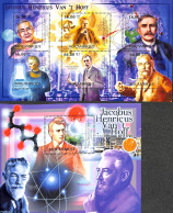 Mozambique 2012 Jacobus Henricus Van 't Hoff 2 S/s, Mint NH, History - Science - Netherlands & Dutch - Nobel Prize Win.. - Geografia