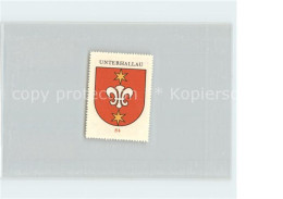 11667135 Unterhallau Briefmarke Wappen Kaffee Hag Unterhallau - Autres & Non Classés