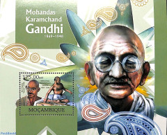 Mozambique 2012 Mahatma Gandhi S/s, Mint NH, History - Gandhi - Mahatma Gandhi