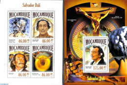 Mozambique 2013 Salvador Dali 2 S/s, Mint NH, Art - Modern Art (1850-present) - Salvador Dali - Self Portraits - Mosambik