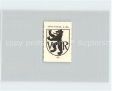 11667123 Appenzell IR Briefmarke Wappen Appenzell - Autres & Non Classés