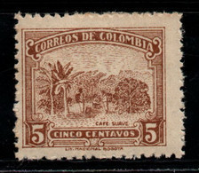 06B- KOLUMBIEN - 1944 - MI#: 372Cd - MNH - BROWN - COFFEE FARM- AGRICULTURE - - Colombie