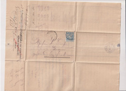 TPN°101 PERFORE MCo ALPHEN-MESSEIN & CIE-1895 - Used Stamps