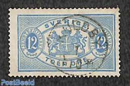 Sweden 1881 12o, On Service, Perf. 13, Used, Used Stamps - Otros & Sin Clasificación