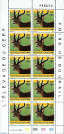 New Caledonia 1994 Deer M/s, Mint NH, Nature - Animals (others & Mixed) - Deer - Ongebruikt