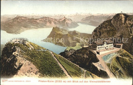 11666874 Pilatus Kulm Mit Blick Auf Vierwaldstaettersee Alpenpanorama Pilatus  - Otros & Sin Clasificación