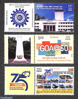 India 2021 My Stamp 3v+tabs, Mint NH - Unused Stamps