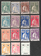 Angola 1923 Definitives 15v, Unused (hinged) - Angola