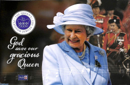 Isle Of Man 2022 Queen Elizabeth II, Platinum Jubilee, Prestige Booklet, Mint NH, History - Kings & Queens (Royalty) -.. - Case Reali