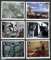 Isle Of Man 2022 Michael Sandle 6v, Mint NH, Transport - Ships And Boats - Art - Sculpture - Barcos
