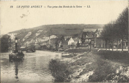 9075 - CPA Le Petit Andelys - Vue Prise Des Bords De Seine - Andere & Zonder Classificatie