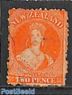 New Zealand 1871 2d, Perf. 12.5, WM Star, Used, Used Stamps - Gebruikt