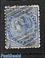 New Zealand 1878 6d, Perf. 12:11.5, Used, Used Stamps - Usados