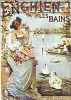 *CPM - Reproduction D'une Affiche Des "Chemins De Fer Du Nord" De Raymond TOURNON - ENGHIEN LES BAINS (95) - Otros & Sin Clasificación