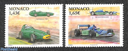 Monaco 2022 Mythical Automobiles 2v, Mint NH, Sport - Transport - Autosports - Automobiles - Neufs