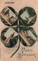 Jarcieu (Isère) Multivues, Trèle à 4 Feuilles Porte Bonheur - Edition D. Paillet - Carte De 1907 - Andere & Zonder Classificatie