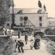 NEVERS (58) -  Entre Les Deux Eaux - Attelage à Cheval  En 1906 - Édition A. Thibier - Cpa - Nevers