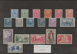 N COLEDONIE SERIES 114/125   166/171  N*  VOIR DOS A 10% - Unused Stamps