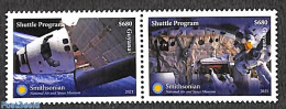 Guyana 2021 Shuttle Program, Smithsonian 2v [:], Mint NH, Transport - Space Exploration - Guyane (1966-...)