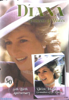 Saint Vincent & The Grenadines 2011 Princess Diana S/s, Imperforated, Mint NH, History - Charles & Diana - Kings & Que.. - Royalties, Royals