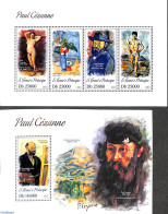 Sao Tome/Principe 2013 Paul Cézanne 2 S/s, Mint NH, Art - Modern Art (1850-present) - Paintings - Sao Tome And Principe