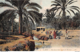 TUNISIE / GABÈS CPA ±1910 MARABOUT DANS L'OASIS DE MENTZEL ▬ ÉDIT. LL N°3 - Tunisie