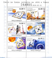 Mozambique 2010 Ikaros 6v M/s, Mint NH, Transport - Space Exploration - Mosambik