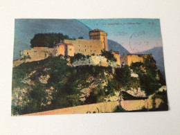 Carte Postale Ancienne (1931) Lourdes Le Château Fort - Lourdes