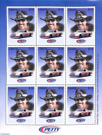 Liberia 2001 Richard Petty M/s, Mint NH, Sport - Transport - Autosports - Automobiles - Automobili