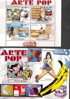 Mozambique 2011 Pop Art 2 S/s, Mint NH, Performance Art - Marilyn Monroe - Art - Comics (except Disney) - Modern Art (.. - Comics