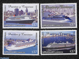 Uruguay 2006 Ships 4v, Mint NH, Transport - Ships And Boats - Ships