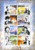 Mozambique 2011 American Impressionists 8v M/s, Mint NH, Transport - Ships And Boats - Art - Modern Art (1850-present).. - Schiffe