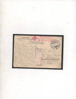 ALLEMAGNE,1915, ROTEN KREUZ , WIESBADEN - Prisoners Of War Mail